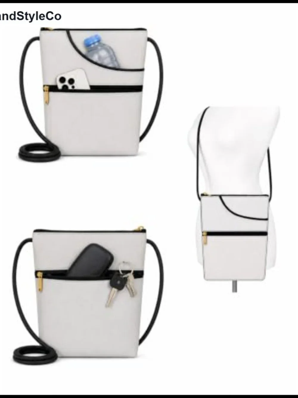 Handmade Tapestry Crossbody Purse Adjustable Cord Clutch Shoulder Bag